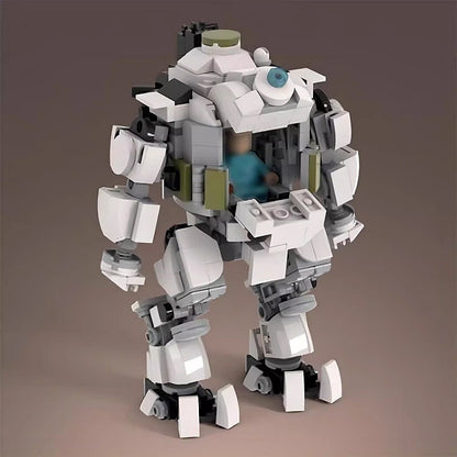 Sci-Fi Frontier Vanguard Mech MOC Building Kit | Futuristic Robot Model - 4