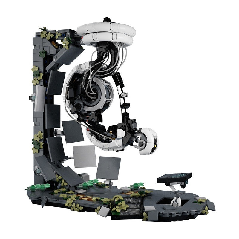 Sci-Fi Genetic Lifeform AI Robot Lab MOC Test Chamber Building Kit - 1