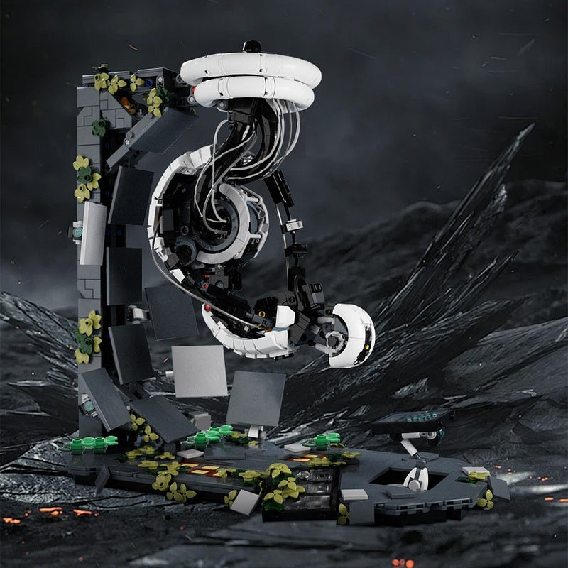 Sci-Fi Genetic Lifeform AI Robot Lab MOC Test Chamber Building Kit - 4