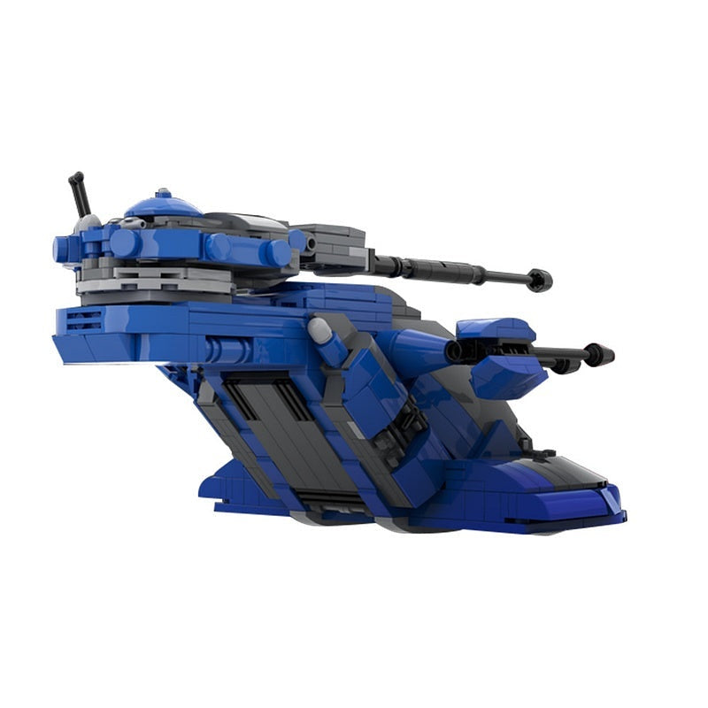 Sci-Fi Hover Tank MOC Building Kit | Futuristic Combat Vehicle - 2