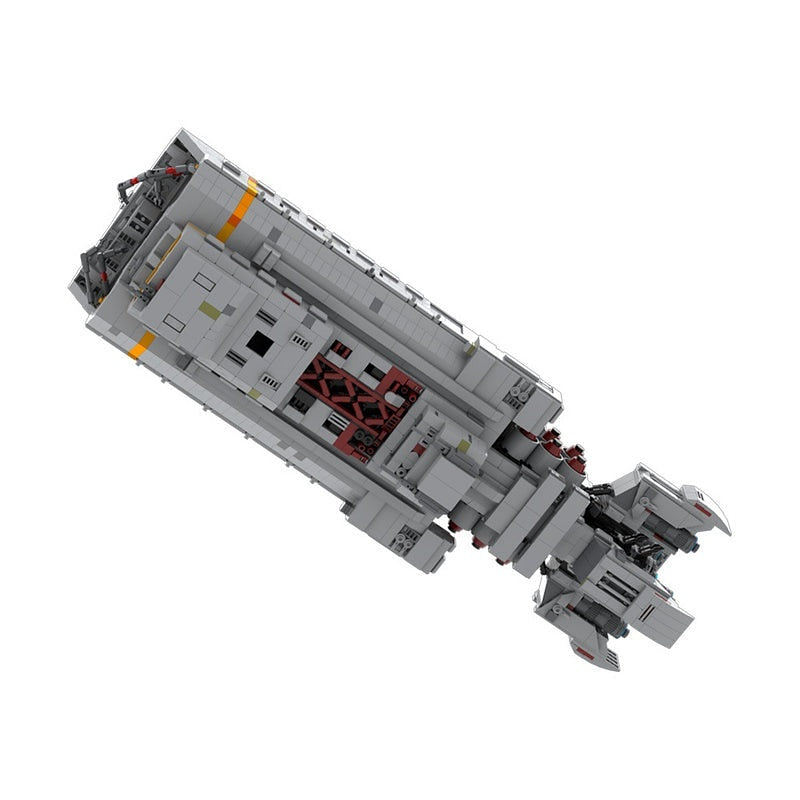 Sci-Fi Ice Hauler Cargo Freighter MOC Spacecraft Building Kit - 5