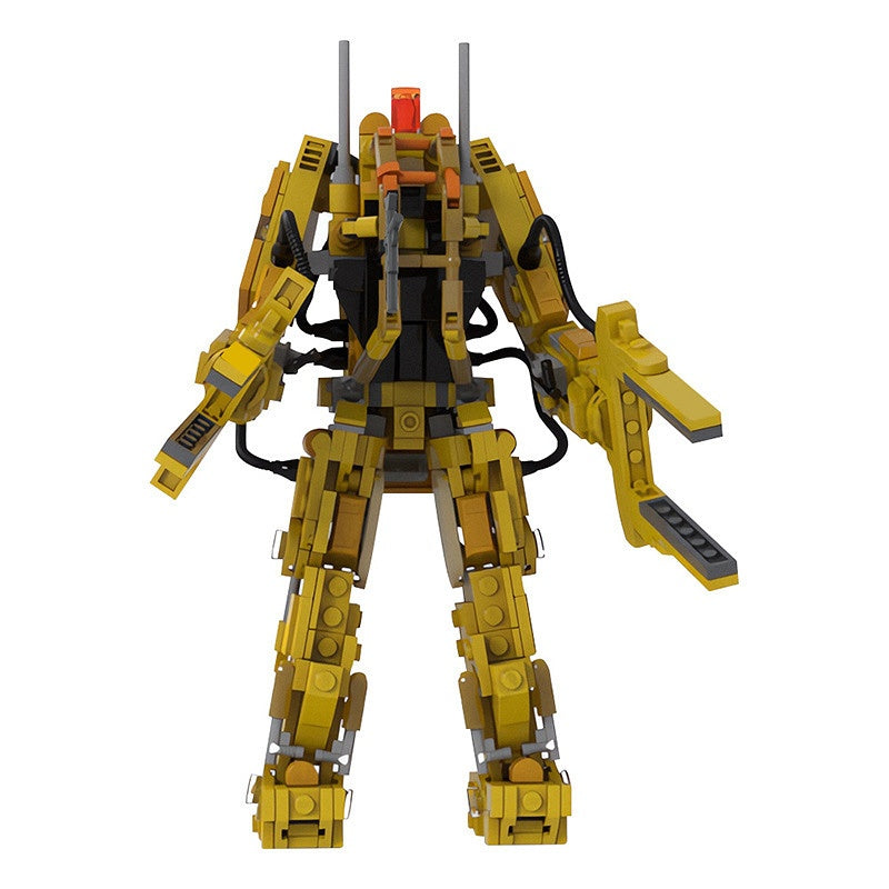 Sci-Fi Industrial Mech Loader Building Kit | LEGO-Compatible MOC - 1