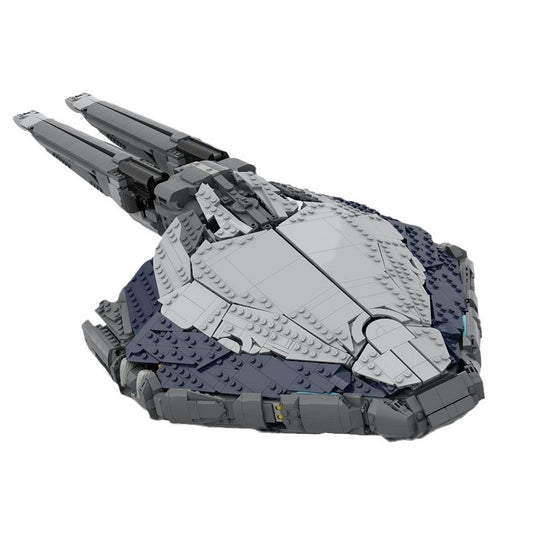 Sci-Fi Landing Craft Dropship Building Kit | LEGO-Compatible MOC - 1