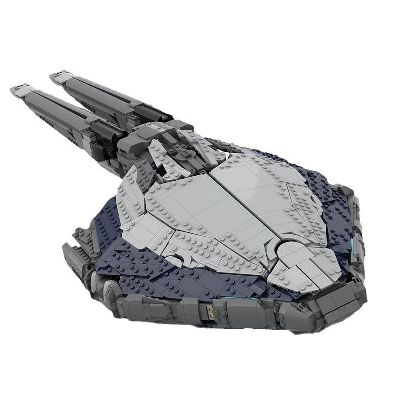 Sci-Fi Landing Craft Dropship MOC Building Kit | Futuristic Spacecraft - 1