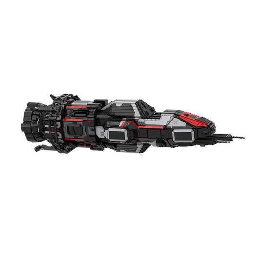 Sci-Fi Martian Gunship Mini MOC Building Kit |LEGO-Compatible MOC - 1