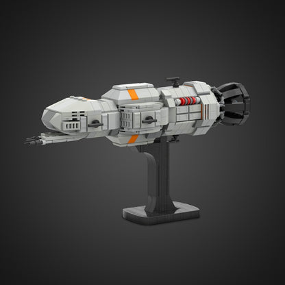 Sci-Fi Martian Gunship Mini MOC Building Kit |LEGO-Compatible MOC - 2