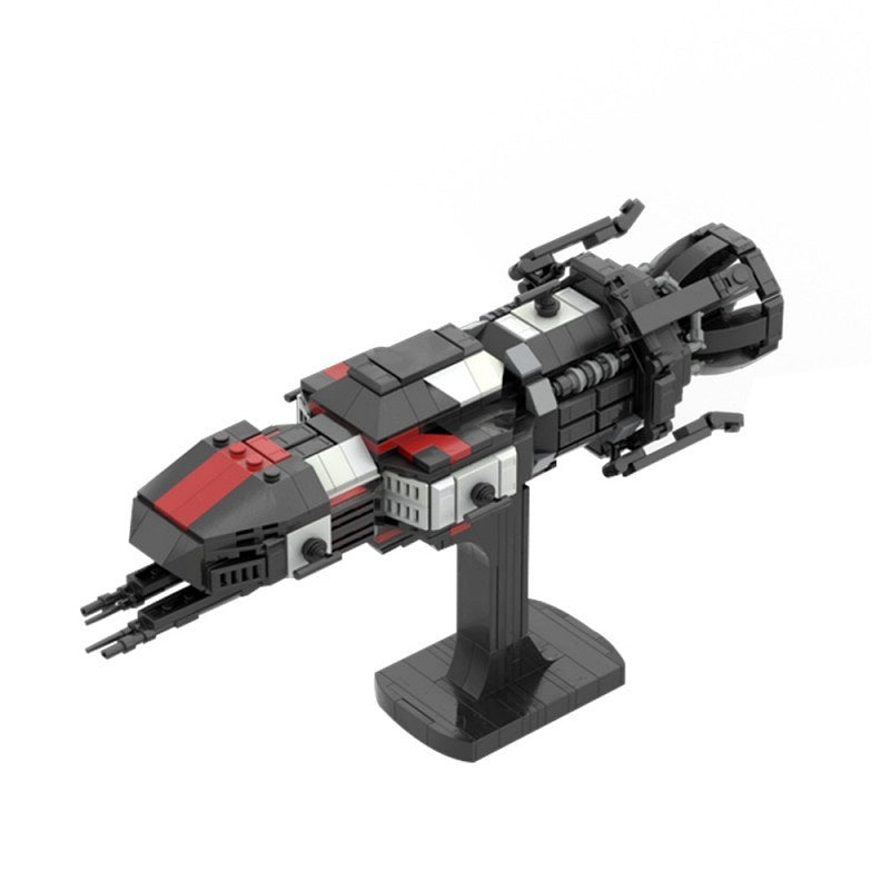 Sci-Fi Martian Gunship Mini MOC Building Kit |LEGO-Compatible MOC - 2