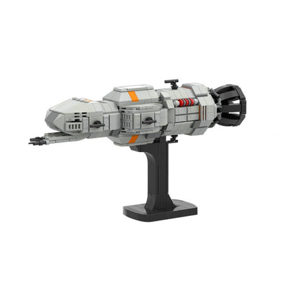 Sci-Fi Martian Gunship Mini MOC Building Kit |LEGO-Compatible MOC - 3