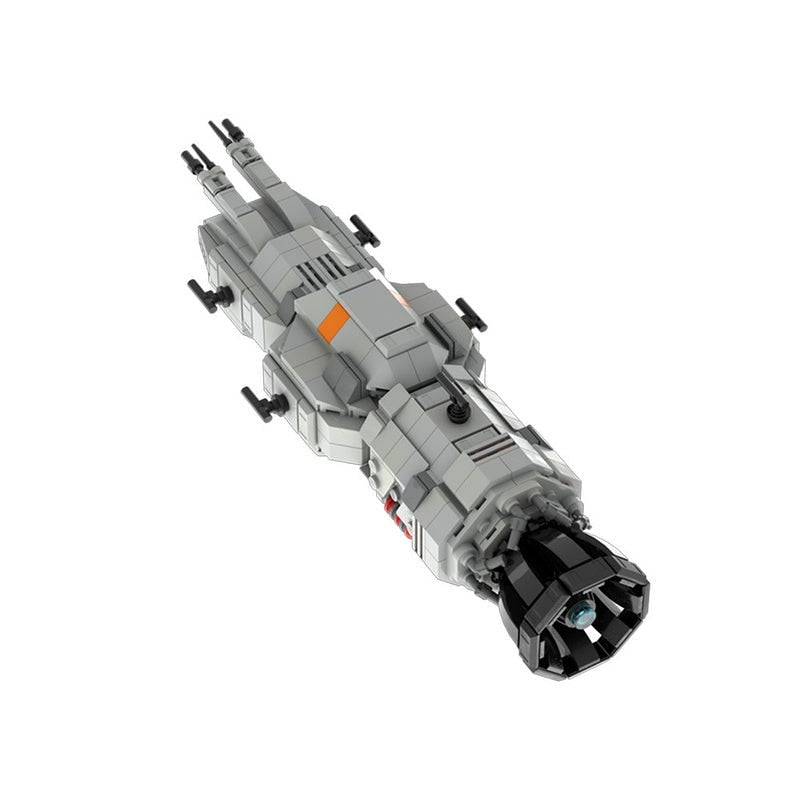 Sci-Fi Martian Gunship Mini MOC Spacecraft Building Kit - 12