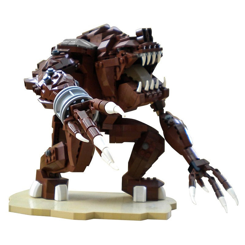 Sci-Fi Pit Beast Monster Building Kit | LEGO-Compatible MOC - 1