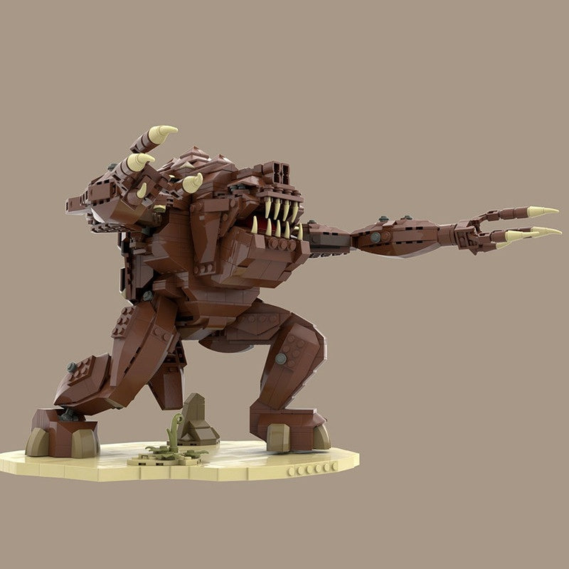 Sci-Fi Pit Beast Monster Building Kit | LEGO-Compatible MOC - 3