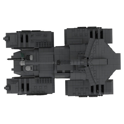 Sci-Fi Quad-Track Main Battle Tank MOC Building Kit - 4