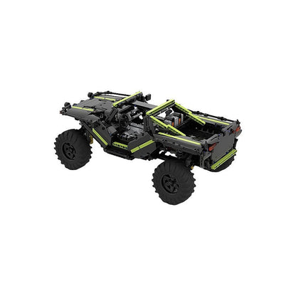 Sci-Fi Recon Rover MOC Building Kit | Futuristic Exploration Vehicle Model - 5