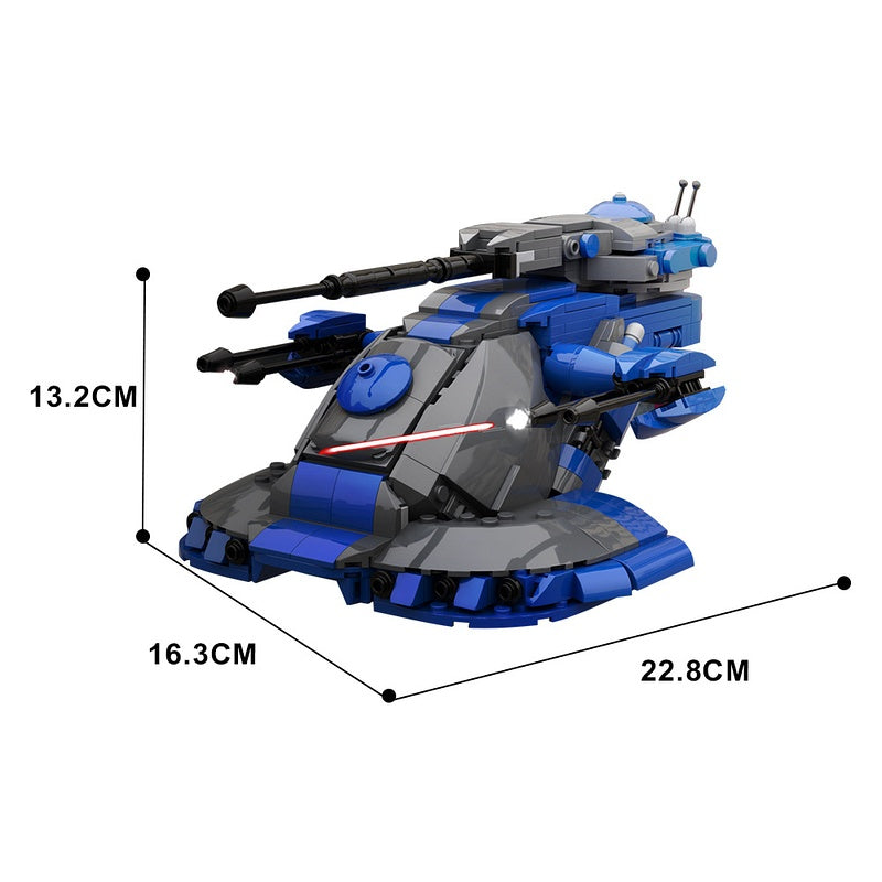 Sci-Fi Separatist Hover Tank Building Kit | LEGO-Compatible MOC - 5