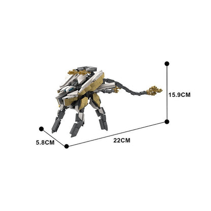 Sci-Fi Specter Mech Combat Robot MOC Building Kit - 3