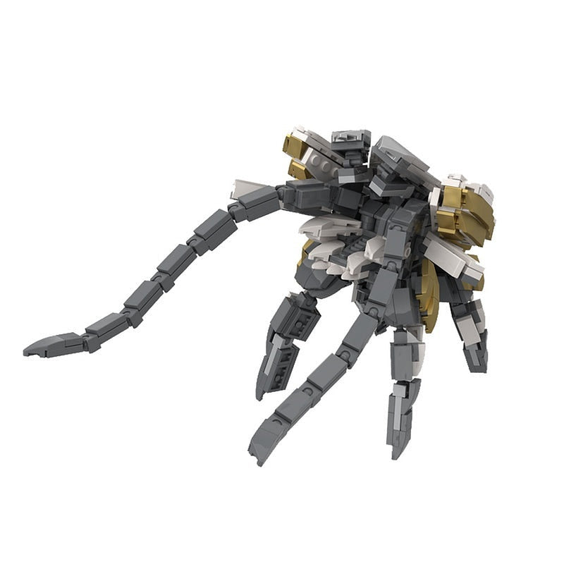 Sci-Fi Specter Mech Combat Robot MOC Building Kit - 4