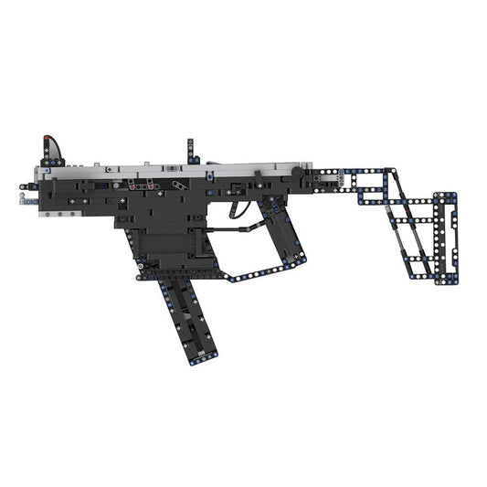 Sci-Fi Tactical SMG MOC Building Kit | Mechanical Display Model - 1