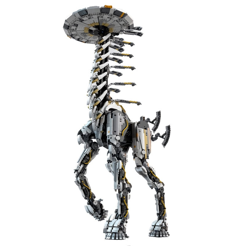 Sci-Fi Tallneck Giraffe Beast Building Kit | LEGO-Compatible MOC - 5