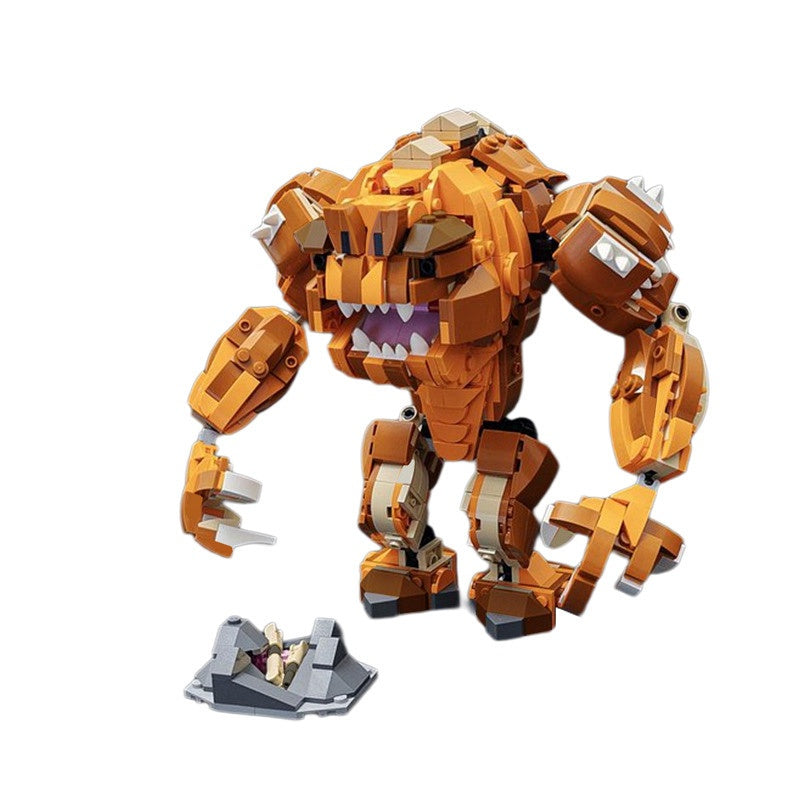Sci-Fi Underworld Monster Building Kit | LEGO-Compatible MOC - 4