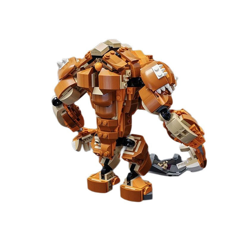 Sci-Fi Underworld Monster MOC Building Kit | Alien Creature Figure Model - 2