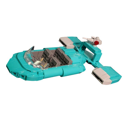 Sci-Fi Urban Security Landspeeder Building Kit | LEGO-Compatible MOC - 5