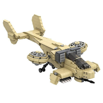 Sci-Fi VTOL Orca Fighter MOC Building Kit - 1