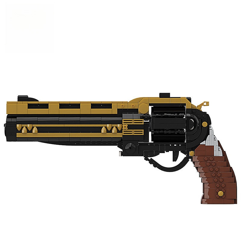 Sci-Fi Western Exotic Hand Cannon Building Kit | LEGO-Compatible MOC - 5
