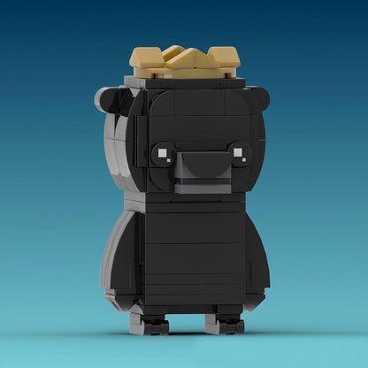 Scottish Princess & Bear Legend BrickHeadz Building Kit | LEGO-Compatible MOC - 6