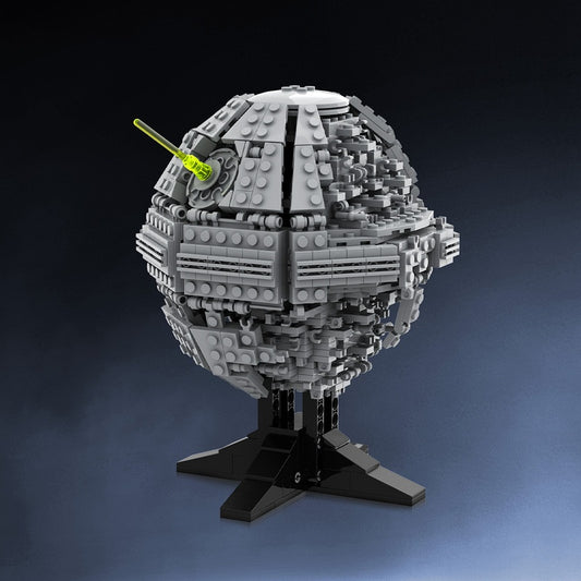 Second-Gen Orbital Battle Station Space Base Building Kit | LEGO-Compatible MOC - 1
