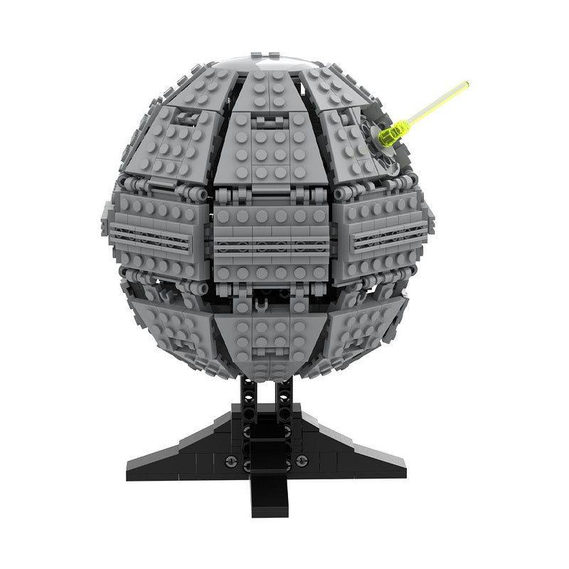 Second-Gen Orbital Battle Station Space Base Building Kit | LEGO-Compatible MOC - 6
