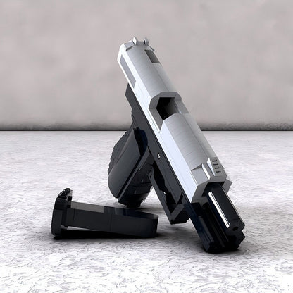 Secret Agent Tactical Pistol Building Kit | LEGO-Compatible MOC - 3