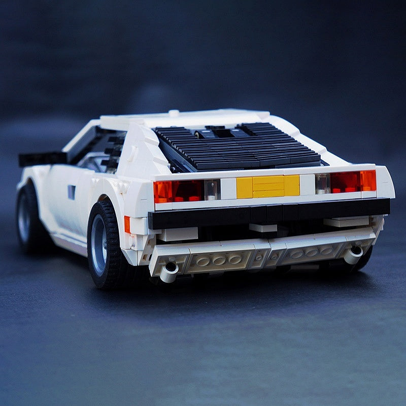 Secret Agent Transforming Submarine Sports Car MOC Building Kit - 2