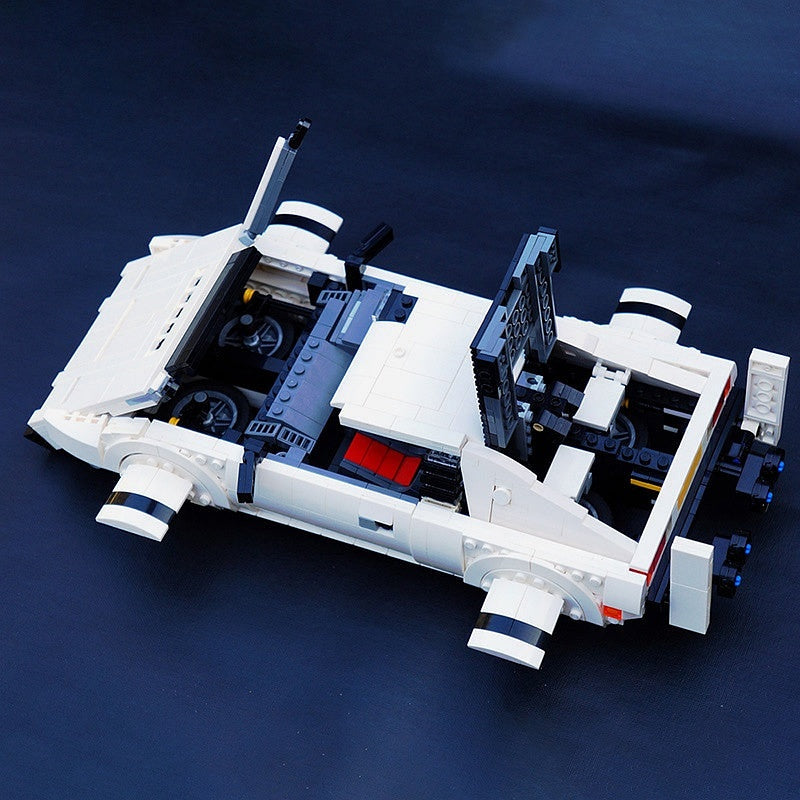 Secret Agent Transforming Submarine Sports Car MOC Building Kit - 3