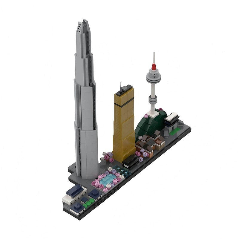 Seoul City Skyline MOC Building Kit | Urban Architecture Model - 4