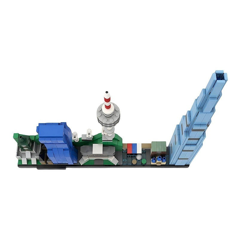 Seoul City Skyline MOC Building Kit | Urban Architecture Model - 7