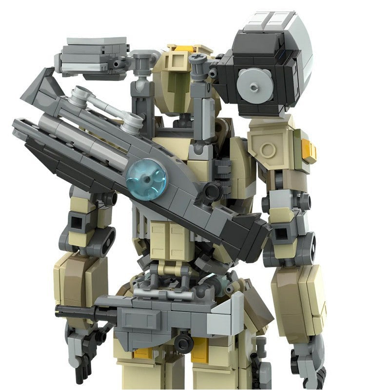 Serraphore Mech Suit MOC Building Kit | Futuristic Robot Figure Model - 4