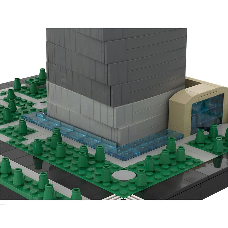 Shanghai Tower Megatall Building Kit | 1/650 Scale LEGO-Compatible MOC - 5