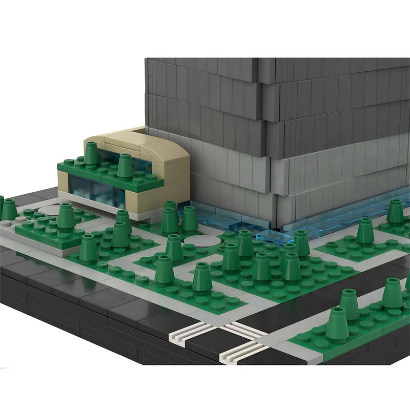 Shanghai Tower Megatall Building Kit | 1/650 Scale LEGO-Compatible MOC - 6