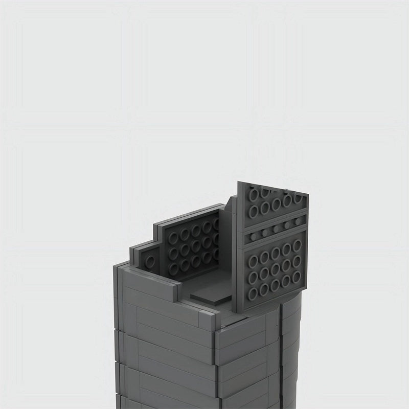 Shanghai Tower MOC Megatall Skyscraper Skyline Building Kit 1:650 Model - 5