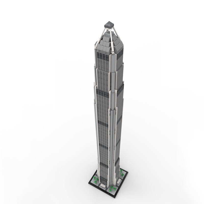 Shenzhen Finance Center Building Kit | 1:800 Scale LEGO-Compatible MOC - 1