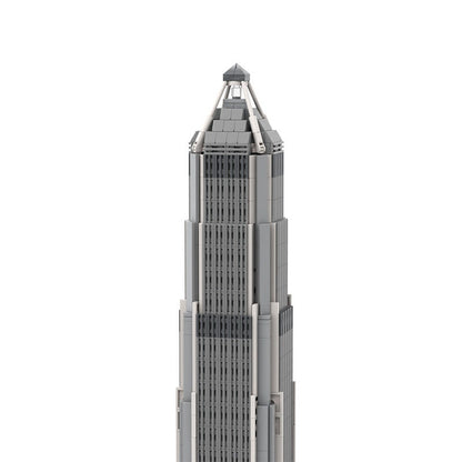Shenzhen Finance Center Building Kit | 1:800 Scale LEGO-Compatible MOC - 3