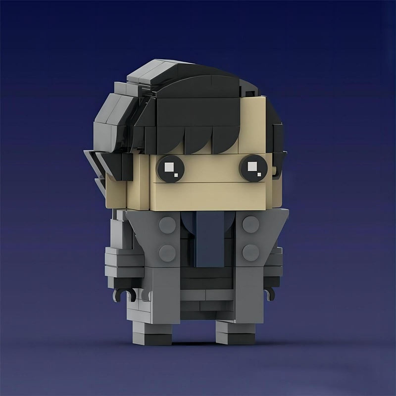 Sherlock Holmes Cube Character MOC Building Kit | Detective Figure Model - 4