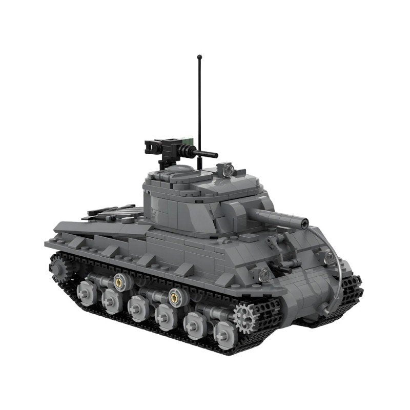 Sherman M4A3 (105) WWII Tank MOC Building Kit | LEGO-Compatible MOC - 3