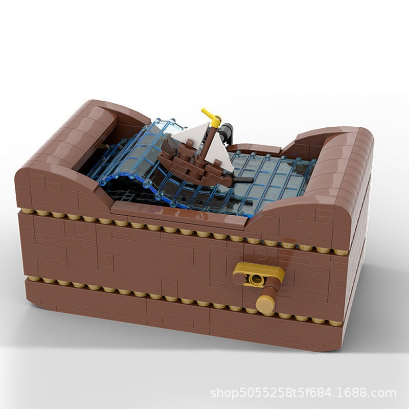 Ship at Sea MOC Maritime Vessel Building Kit - 2
