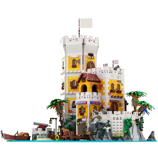 Sierra Madre Fortress Building Kit | LEGO-Compatible MOC - 1