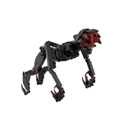 Silent Apocalypse Alien Monster MOC Building Kit | Sci-Fi Creature Figure - 1