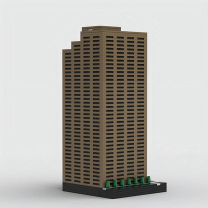 Simmons Tower Little Rock Arkansas Building Kit | LEGO-Compatible MOC - 2