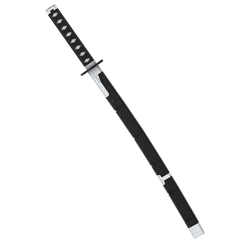 Simple Samurai Katana MOC Building Kit | Display Sword Model - 1
