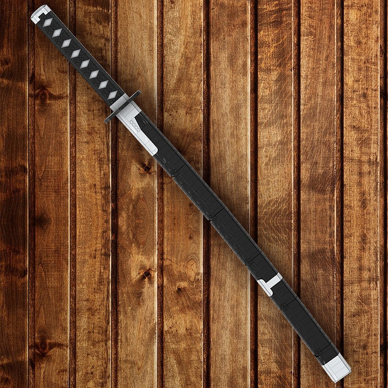 Simple Samurai Katana MOC Building Kit | Display Sword Model - 4