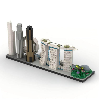Singapore Skyline MOC Building Kit - 4